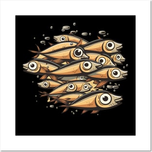 anchovies Posters and Art